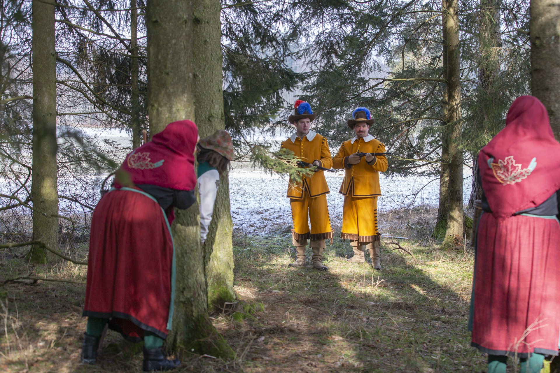 Die Geschichte zum Häs der Schelklinger Waldhutzla