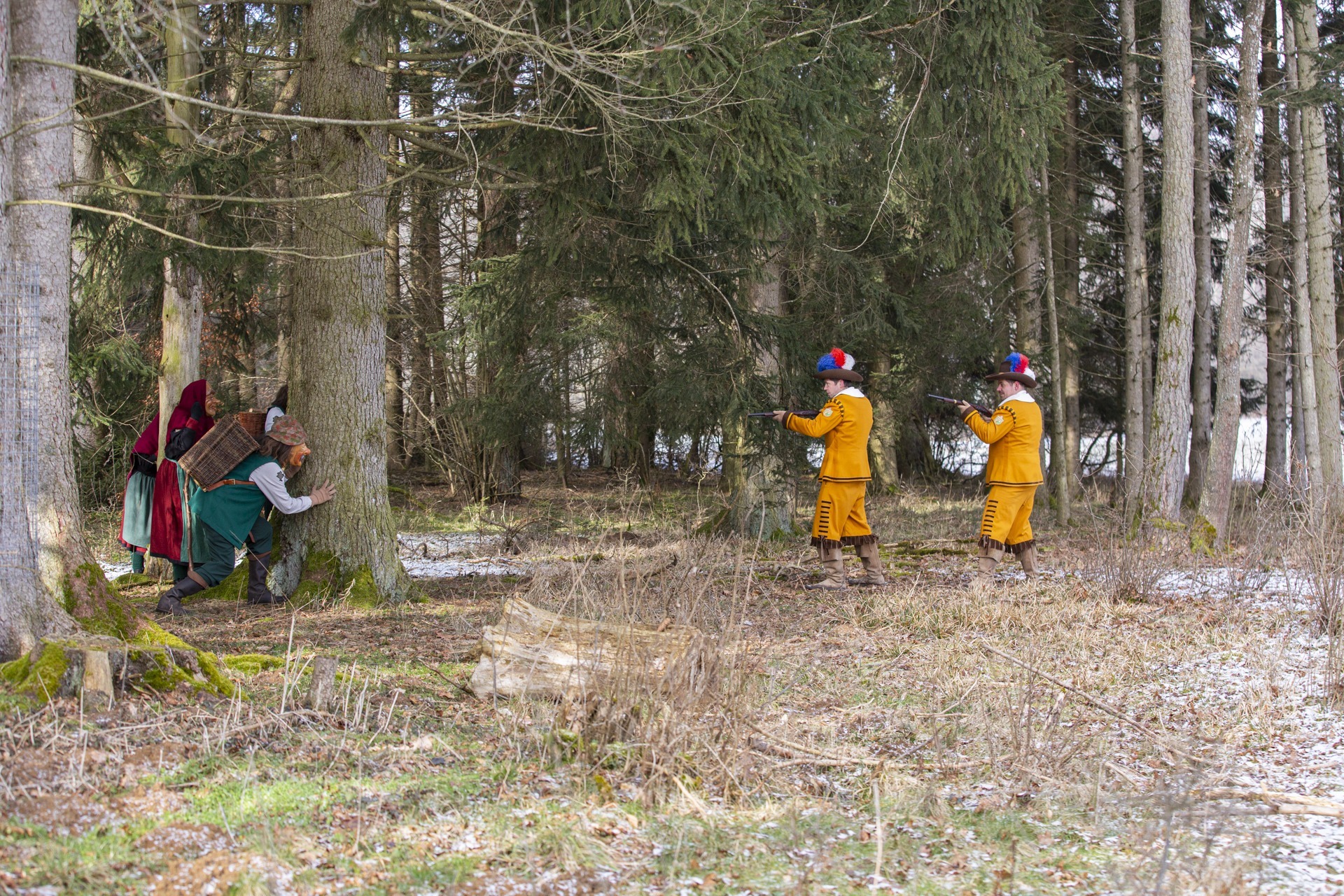 Die Geschichte zum Häs der Schelklinger Waldhutzla