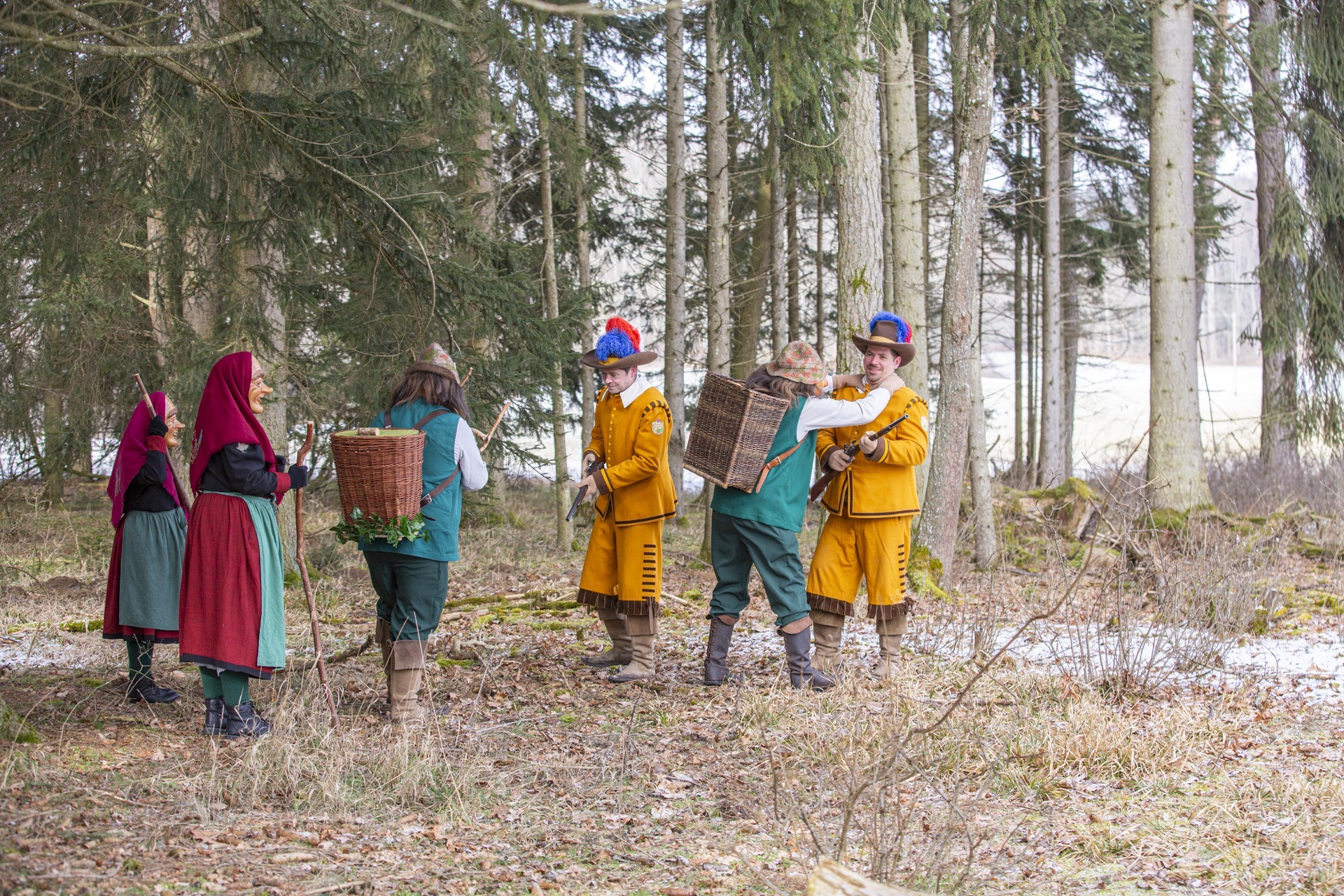 Die Geschichte zum Häs der Schelklinger Waldhutzla