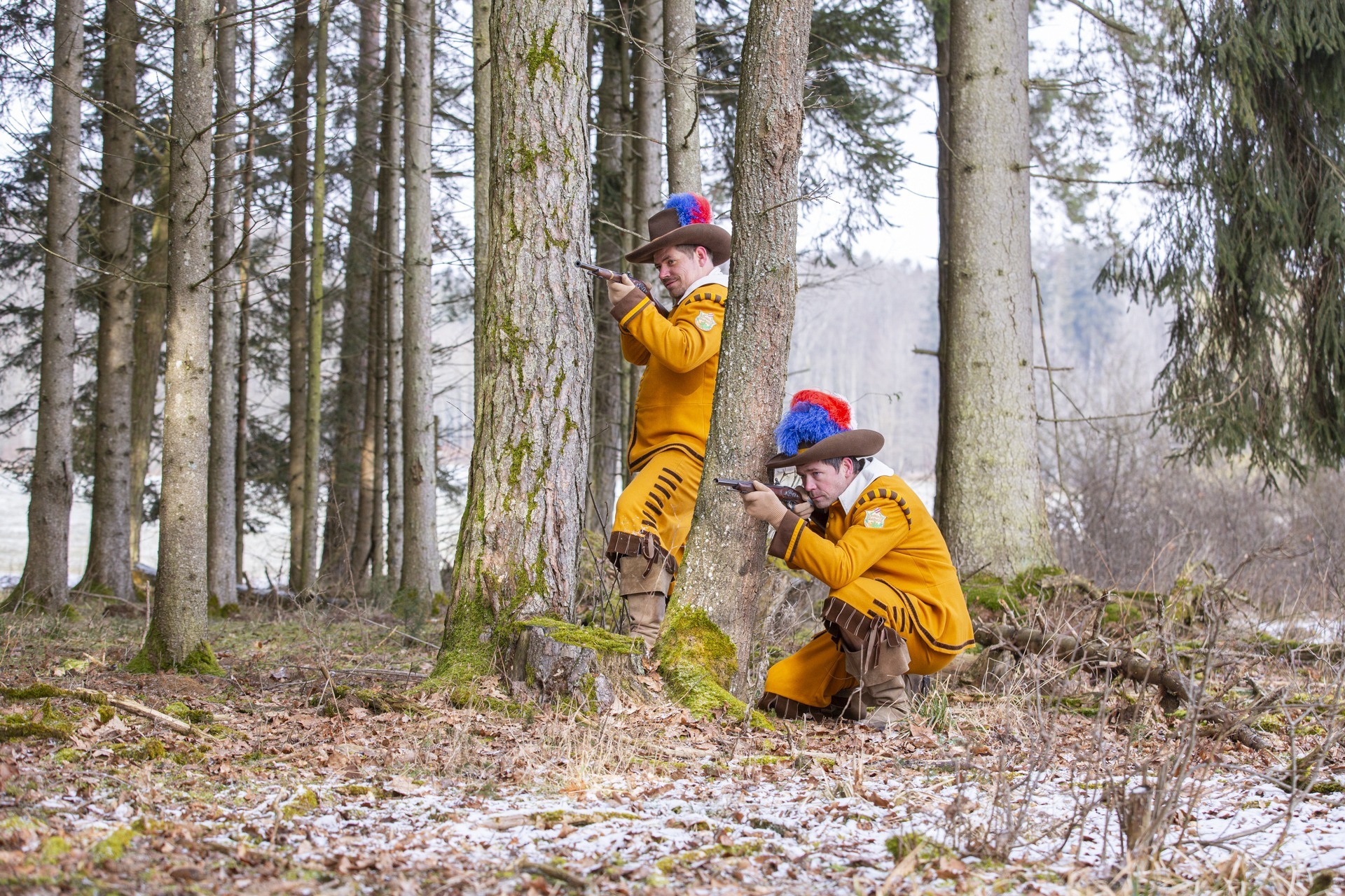 Die Geschichte zum Häs der Schelklinger Waldhutzla